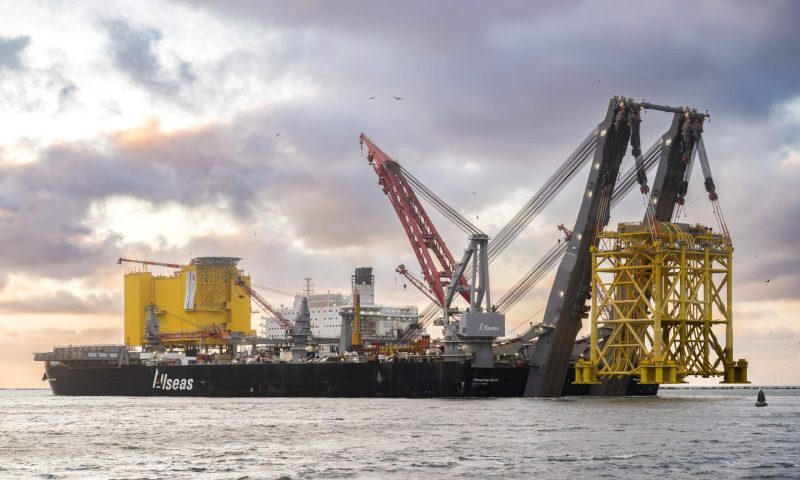 Lankhorst High-Capacity Slings for Allseas Jacket Lifting System Wind Project image