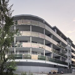 Generating solar power with glass facades image