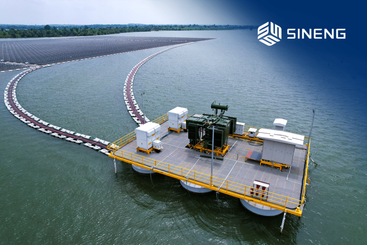 Empowering Sustainability: Sineng Electric Powers India's Largest Floating Solar Plant with Advanced Technology image