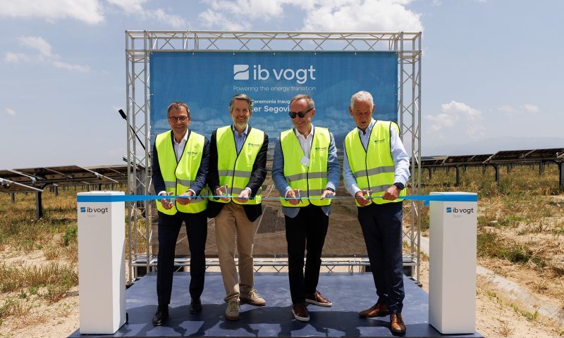 ib vogt Hosts Inauguration Ceremony for Solar Clusters in Segovia, Spain image