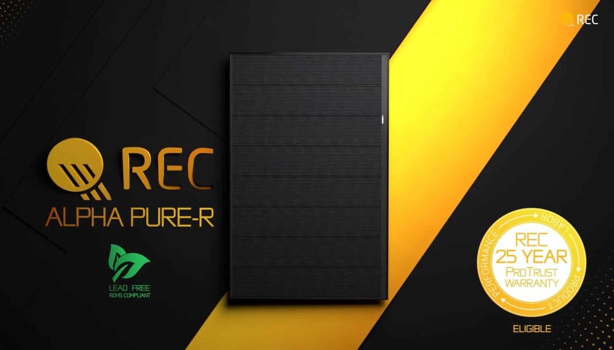 Renewable Energy India: REC showcases its new Alpha Pure-R solar panel and bids for new talent in major expansion together with Reliance image