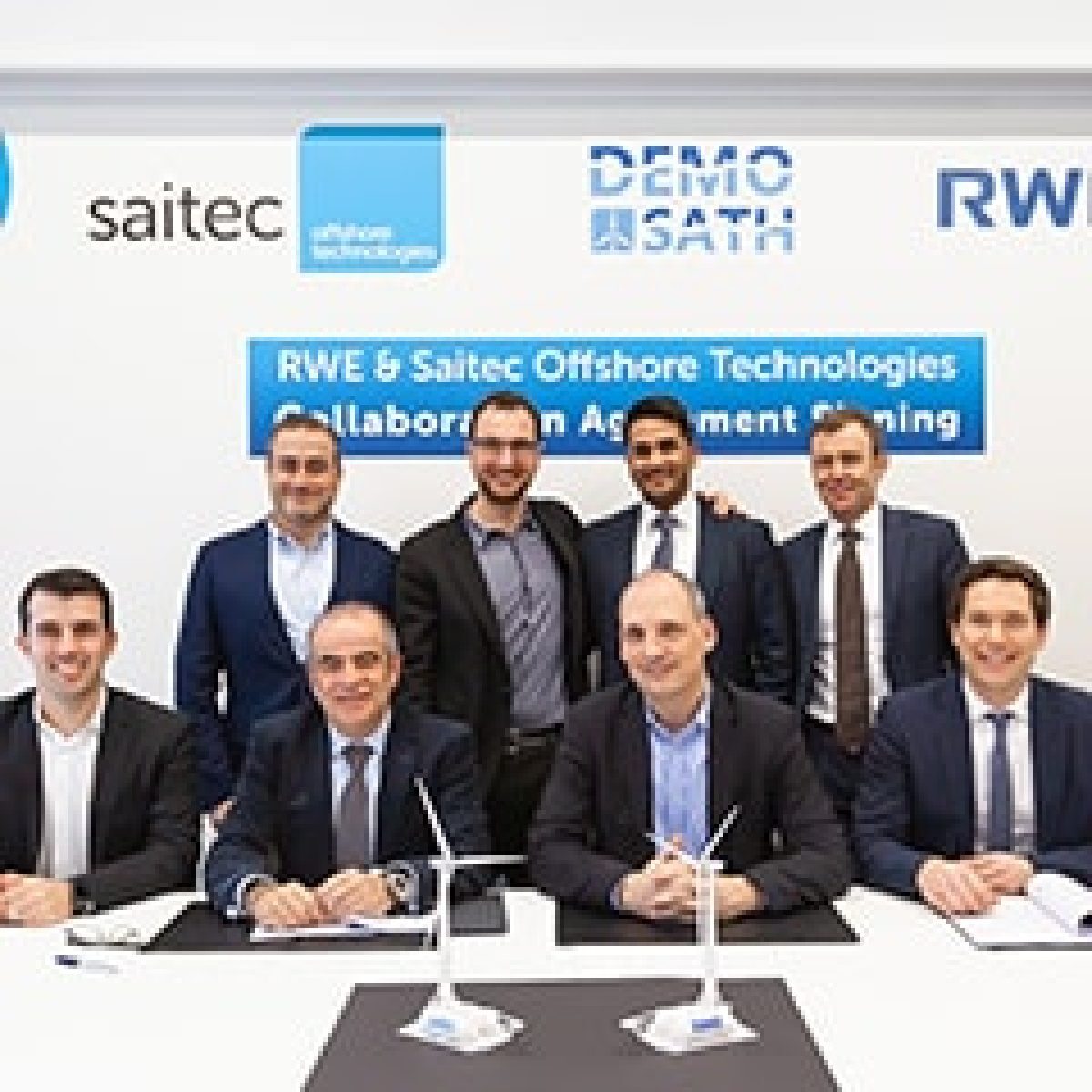 RWE Renewables and Saitec Offshore Technologies test innovative floating platform solution for offshore wind turbines image