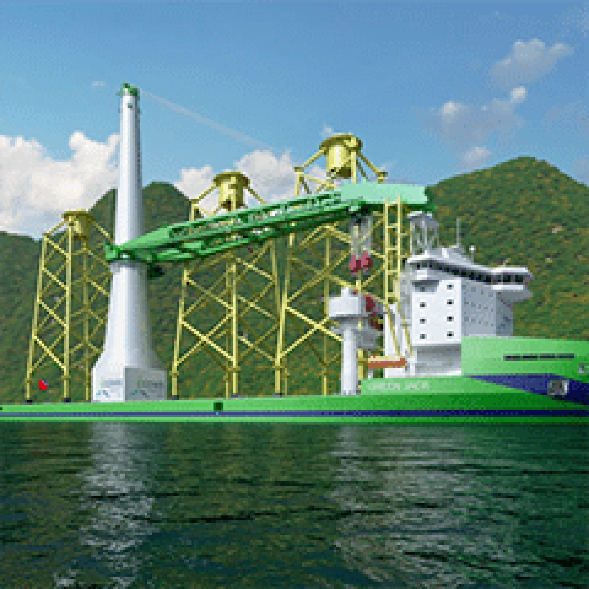 CSBC-DEME Wind Engineering (CDWE) enters into an early works contract for the very first Taiwan-built offshore wind installation vessel image