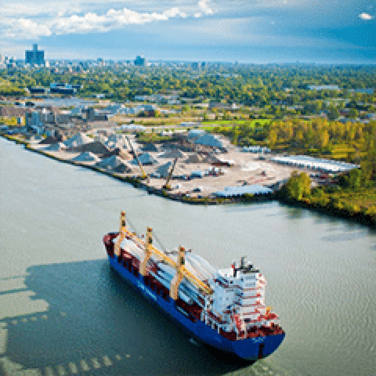 Delivering wind to the world image