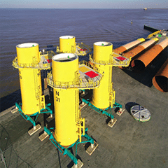 Integrated quality control in offshore wind image