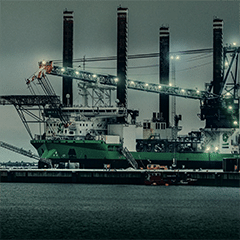 Sustainable ports in the green future image