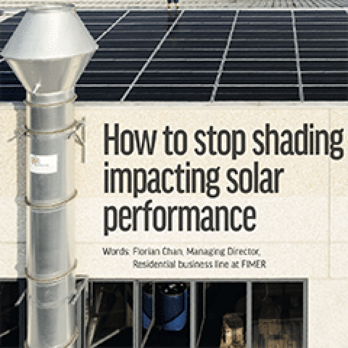 How to stop shading impacting solar performance image