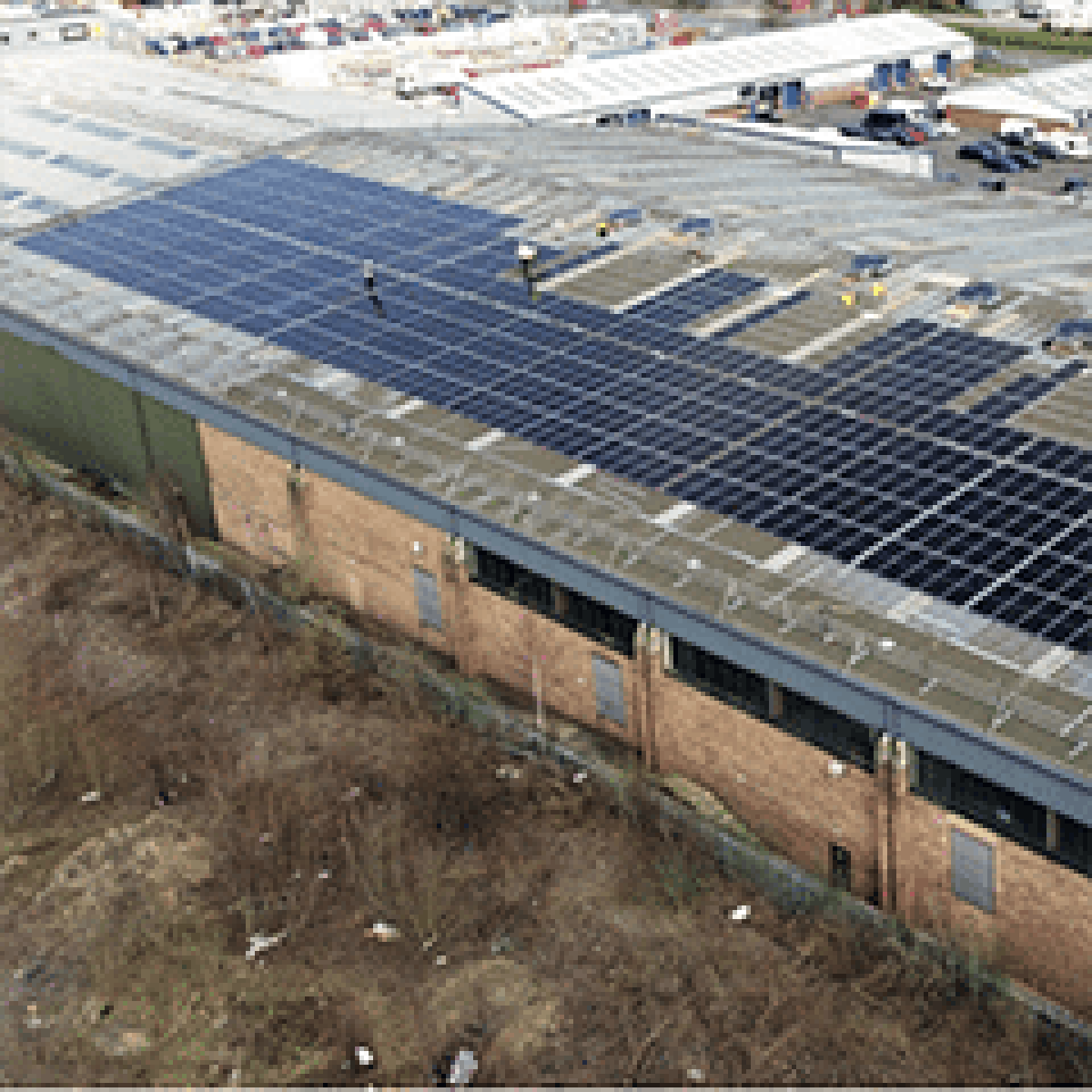 Carbon reduction and energy cost stability for large UK manufacturing site image