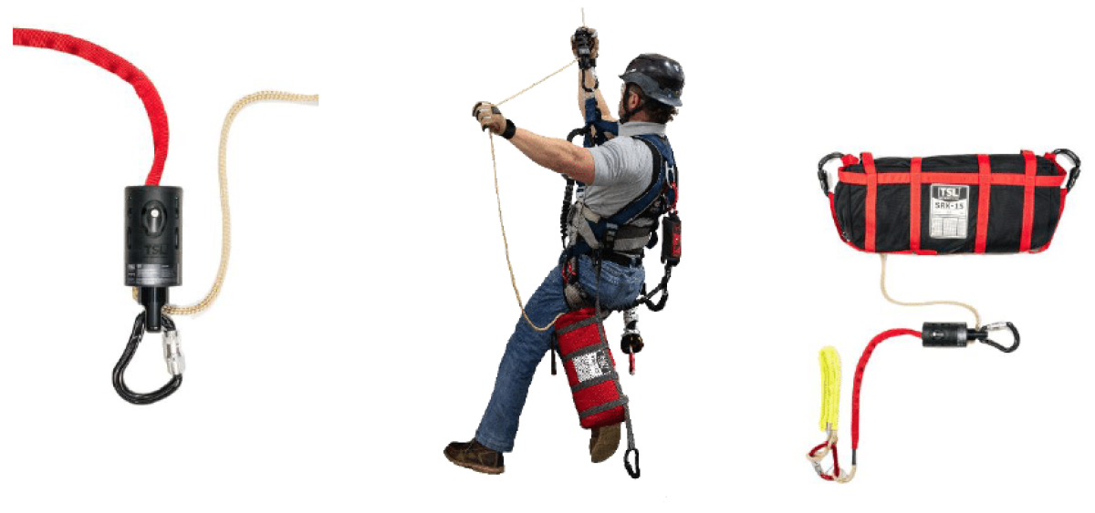 Tech Safety Lines Unveils Enhanced SRK-15® Micro Rescue Kit: Now Meeting the Newest ANSI Z359.9 Standard at 210 Meters image