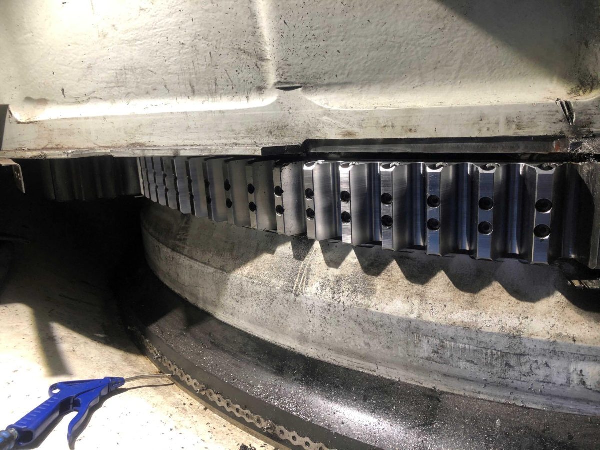 CNC Onsite extends up-tower yaw ring repair to more wind turbine platforms image