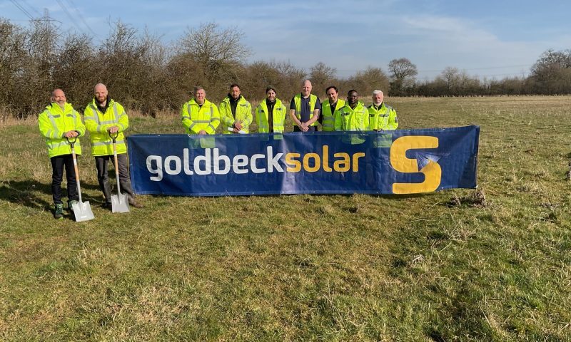 GOLDBECK SOLAR and Octopus Energy Generation Celebrate Groundbreaking for 48 MWp Perrinpit Solar Park in the UK image