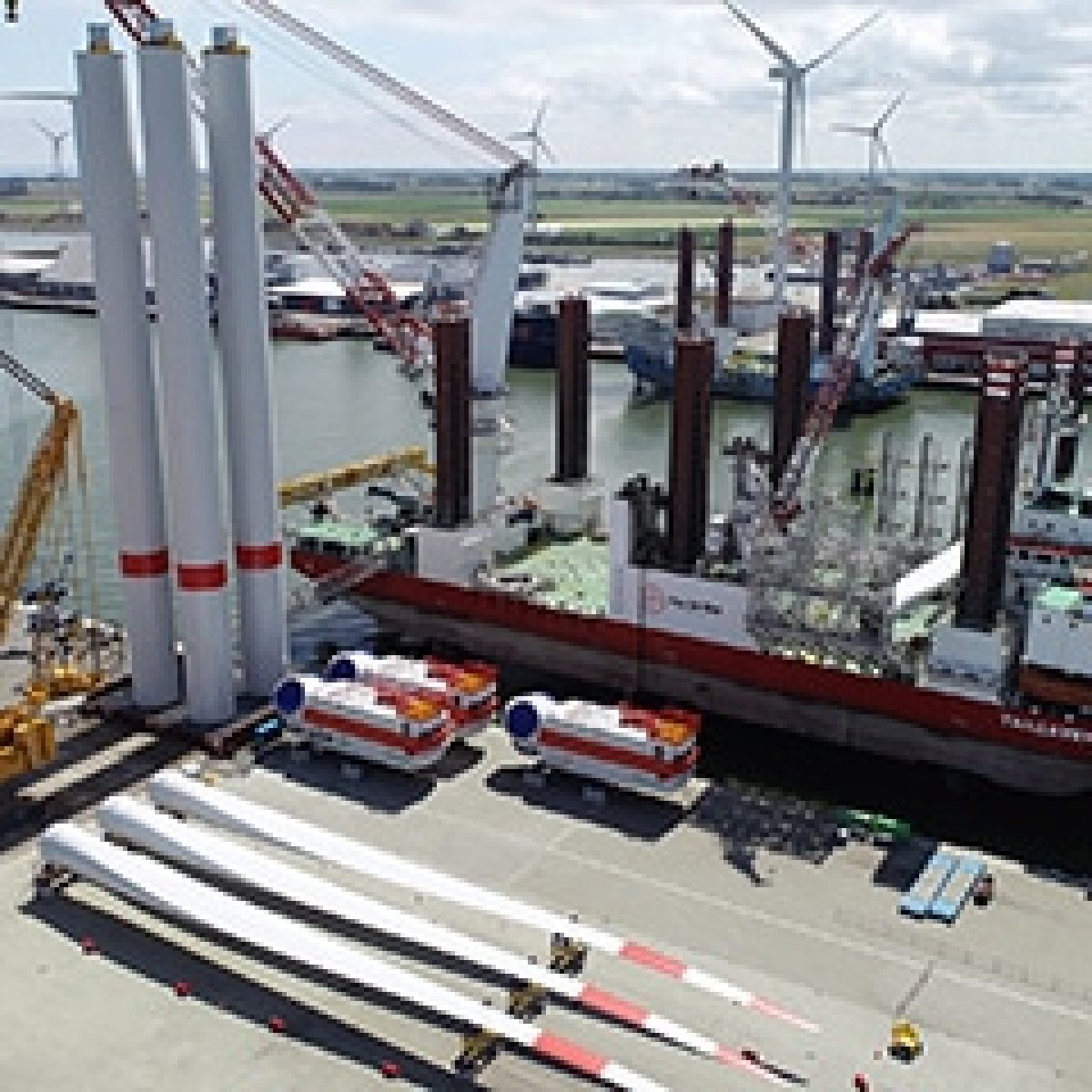 Successful project start for Buss on the largest offshore wind farm in the world image