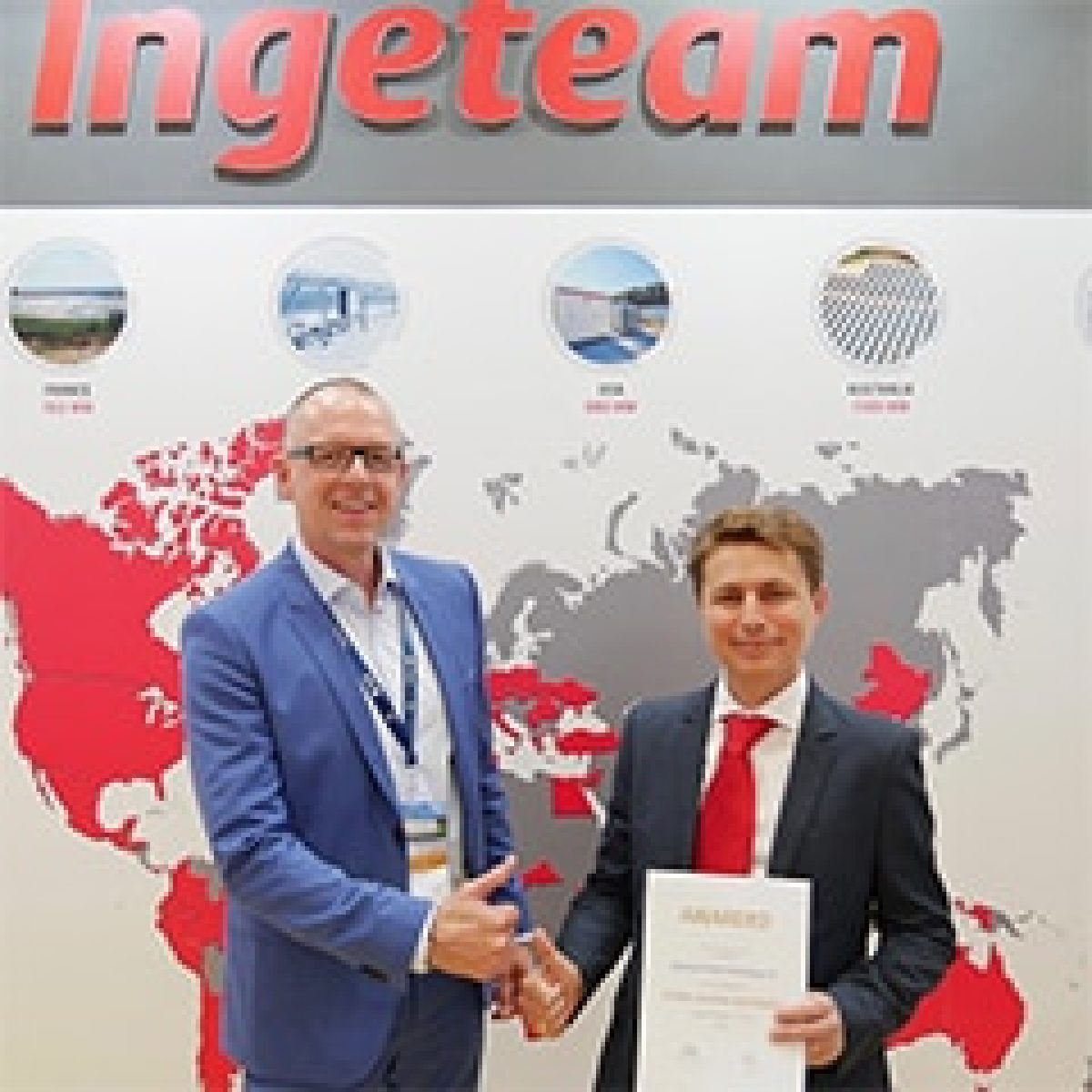Ingeteam Power Technology awarded for their 'Largest Project' in U.A.E. image