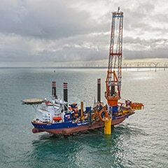 RWE chooses Van Oord for foundations and array cables at Sofia Offshore Wind Farm image