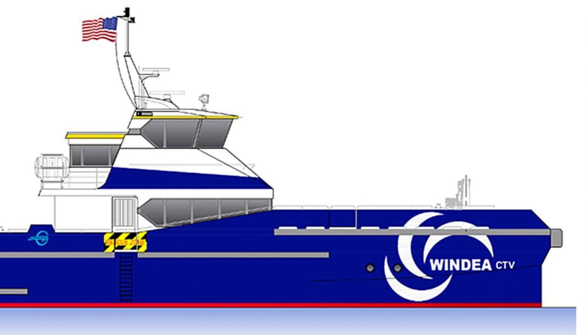 WINDEA CTV Begins Construction of three 30-meter hybrid ready CTVs image