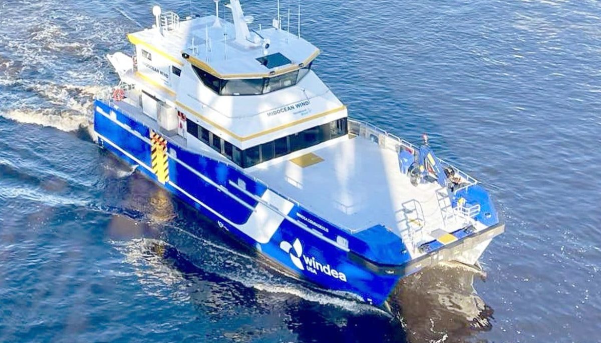 St Johns Shipbuilding Delivers First of Class Jones Act INCAT 30 CTV image