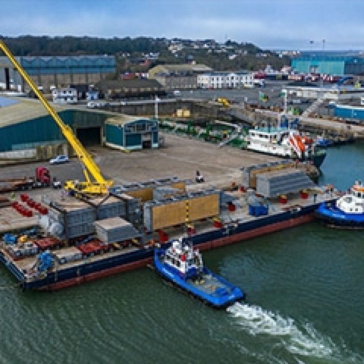 Williams Shipping launches new website to spearhead its services to the renewable energy sector, part of the company's commitment to long-term investment in Pembroke Port. image