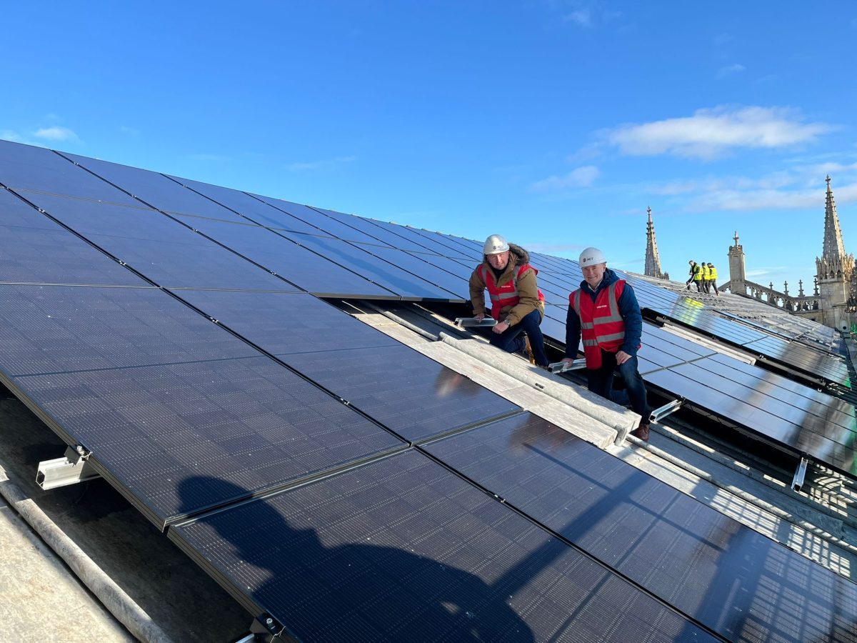 Iconic York Minster sets powerful example of sustainability and heritage preservation with a solar powered strategy for future generations. image