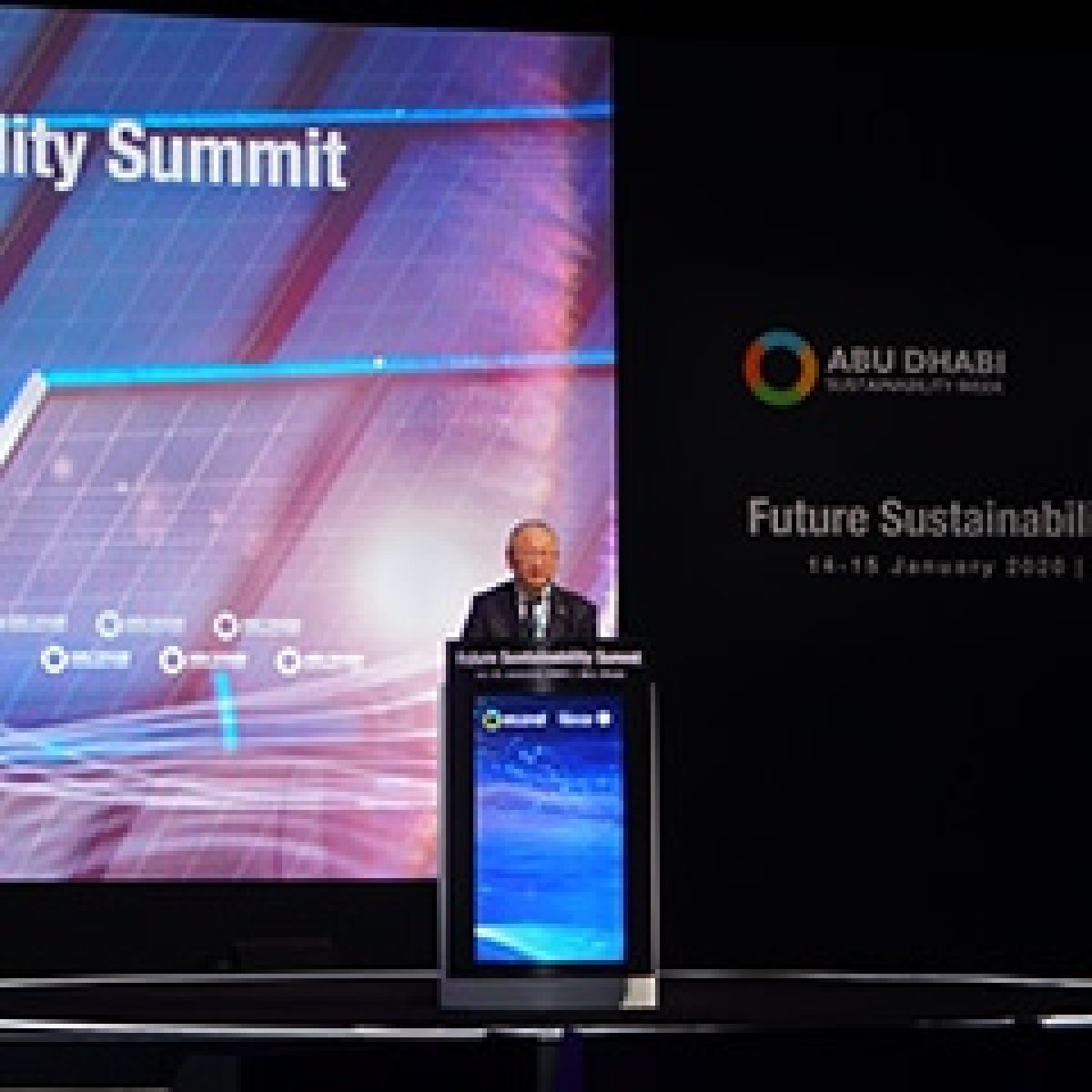 LONGi's keynote at the World Future Energy Summit (WFES) 2020 in Abu Dhabi image