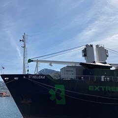 St. Helena's arrival in Kangerlussuaq kicks off Arctic X Prix countdown image