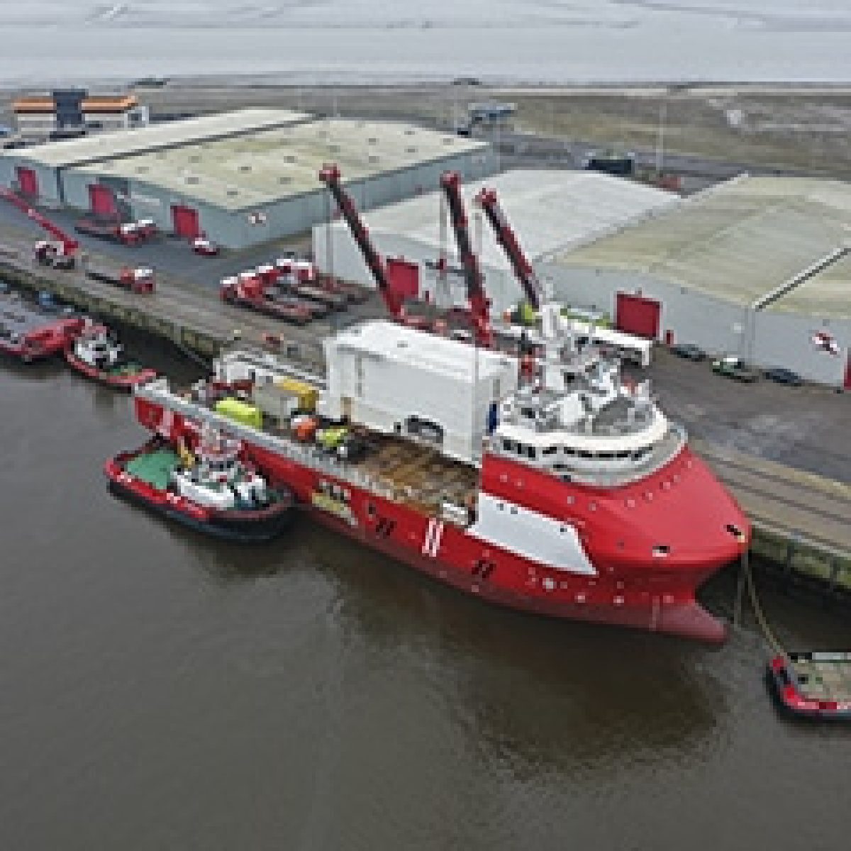 Wagenborg Offshore signs contract for third walk to work vessel on the Southern North Sea image