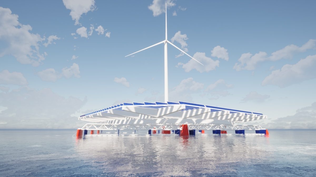 Green energy from the waves image