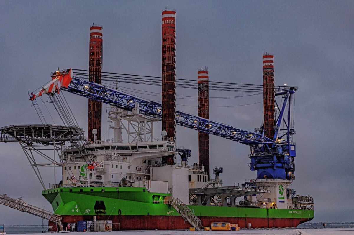 Sustainable ports underpin the green transition image