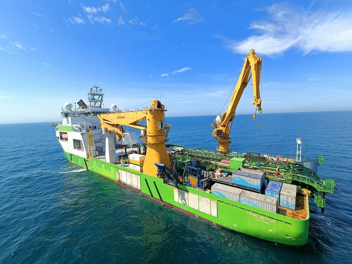 Achieving precise cable laying for offshore wind farms with a vessel mounted ADCP image
