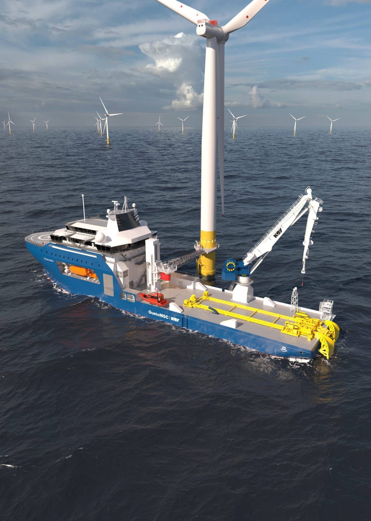 The build-out of offshore wind energy and the need for robust O&M strategies image