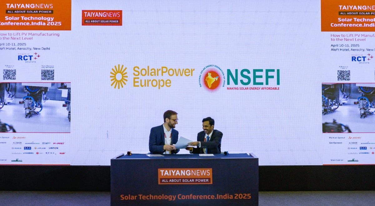 SolarPower Europe and National Solar Energy Federation of India join forces to support diversification of global solar value chains image