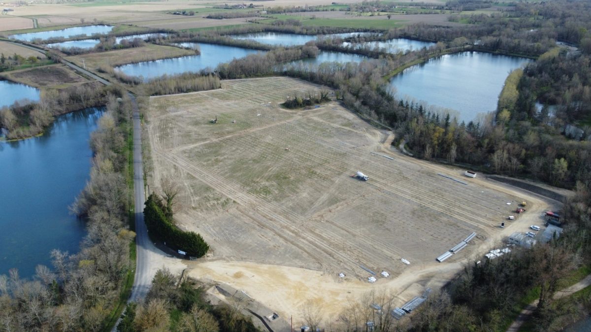 Q ENERGY builds an 8.5 MWp PV park in France image