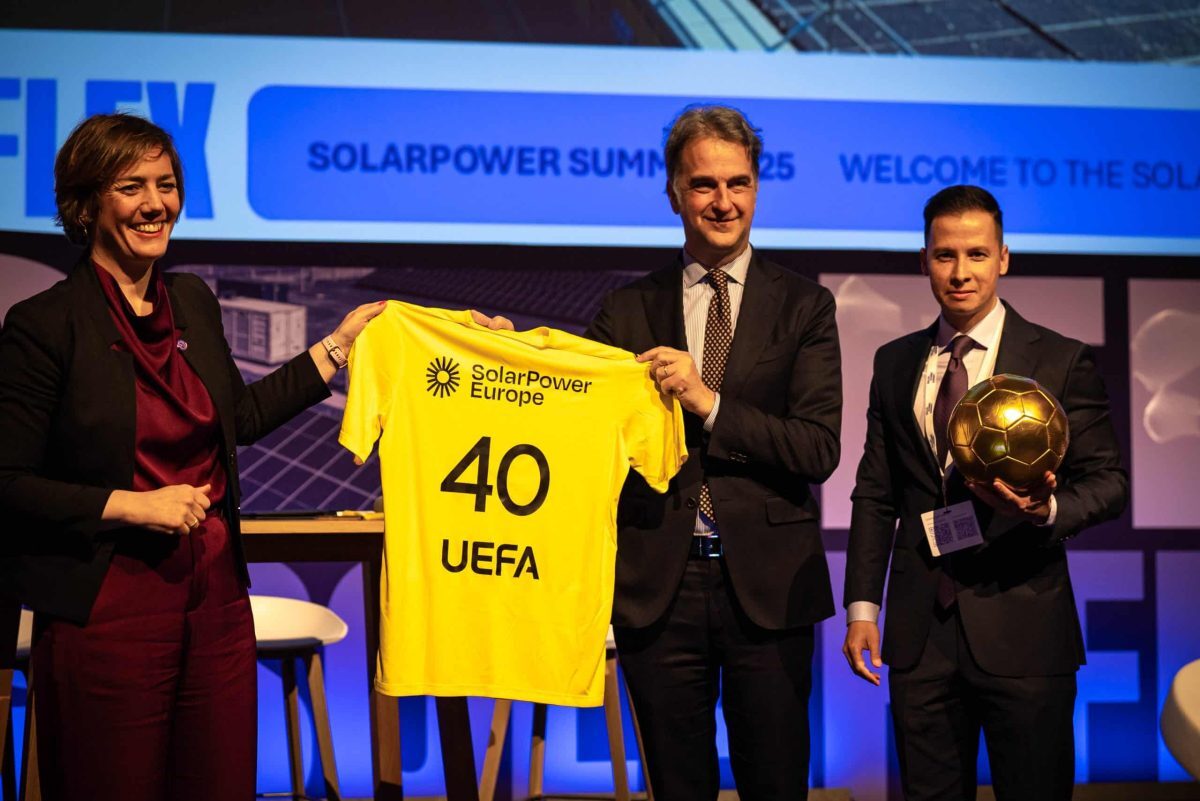SolarPower Europe and UEFA collaborate on Sustainable Energy in Football image