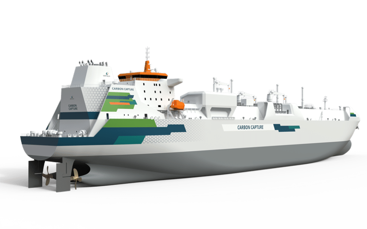 Wärtsilä launches carbon capture solution to shipping market after world-first full-scale installation success image