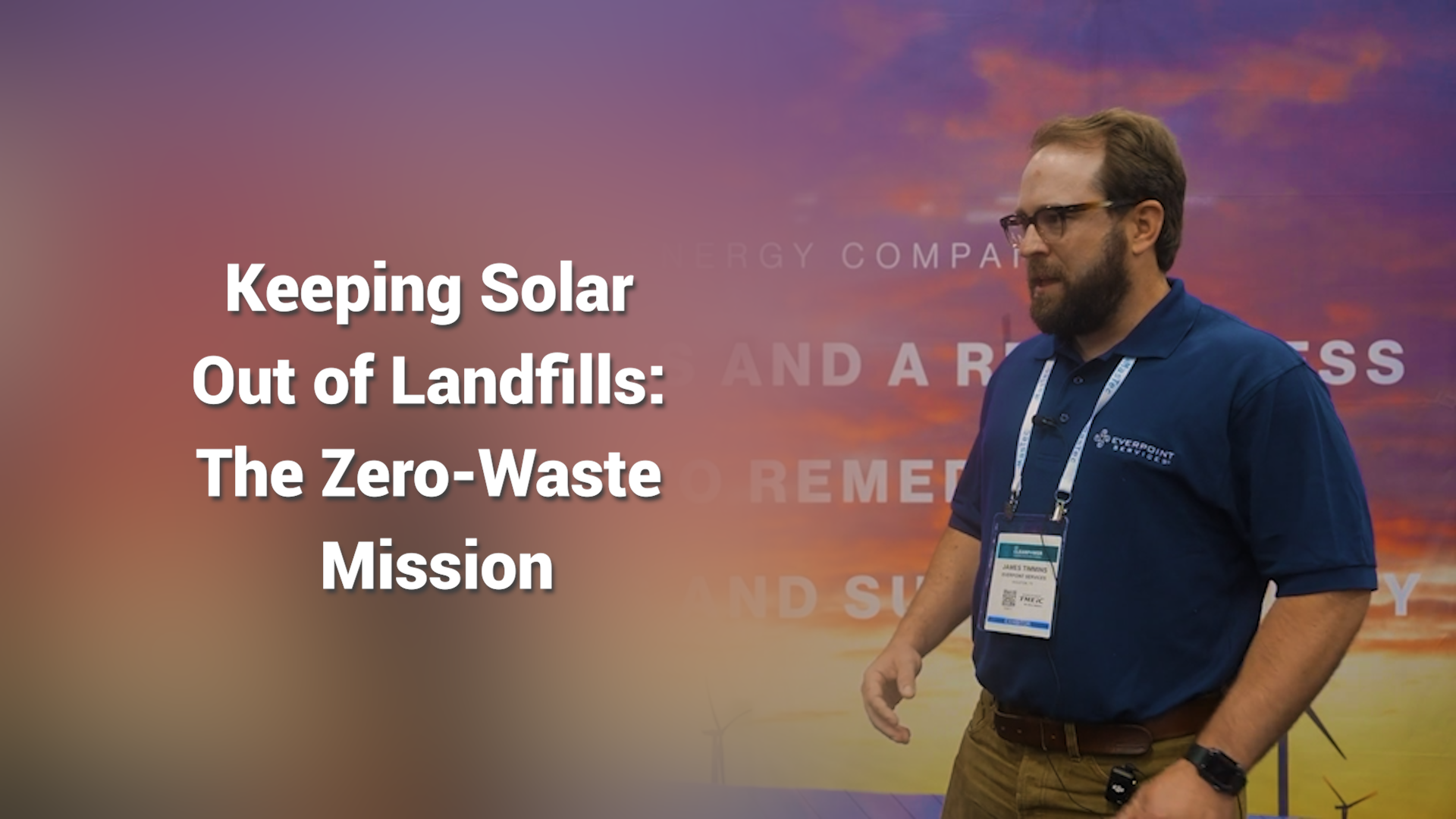 How Everpoint Services Is Keeping Solar Out of Landfills on a Zero Waste Mission | In conversation image