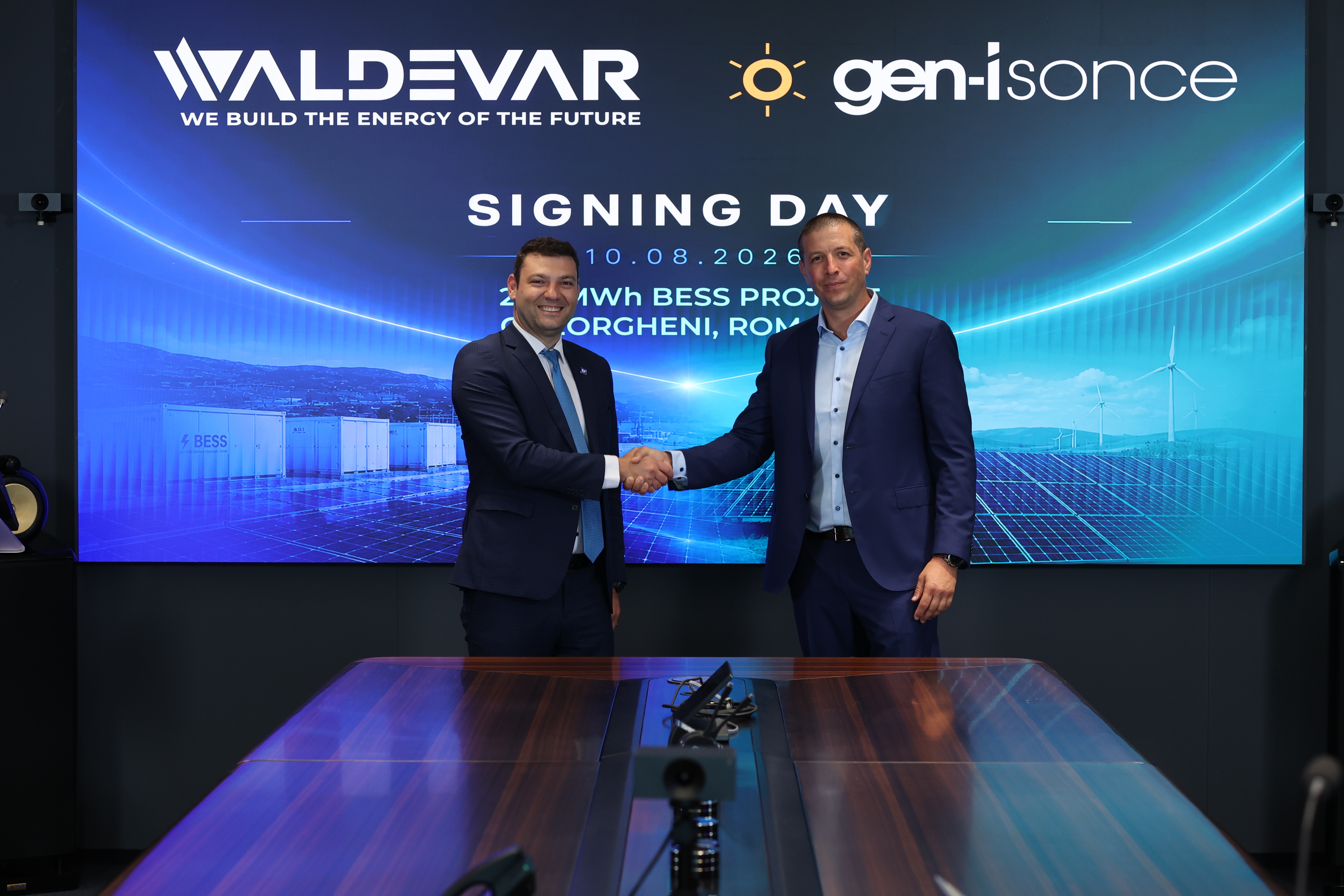 WALDEVAR Energy and GEN-I Sonce expand partnership with a 220 MWh battery energy storage project in Romania image