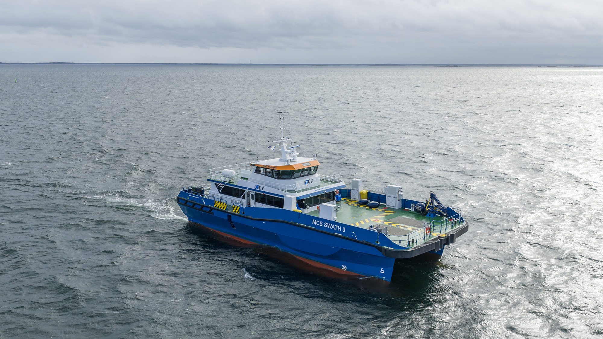 Työvene OY Delivers Next-Generation SWATH Crew Transfer Vessel for Offshore Operations image