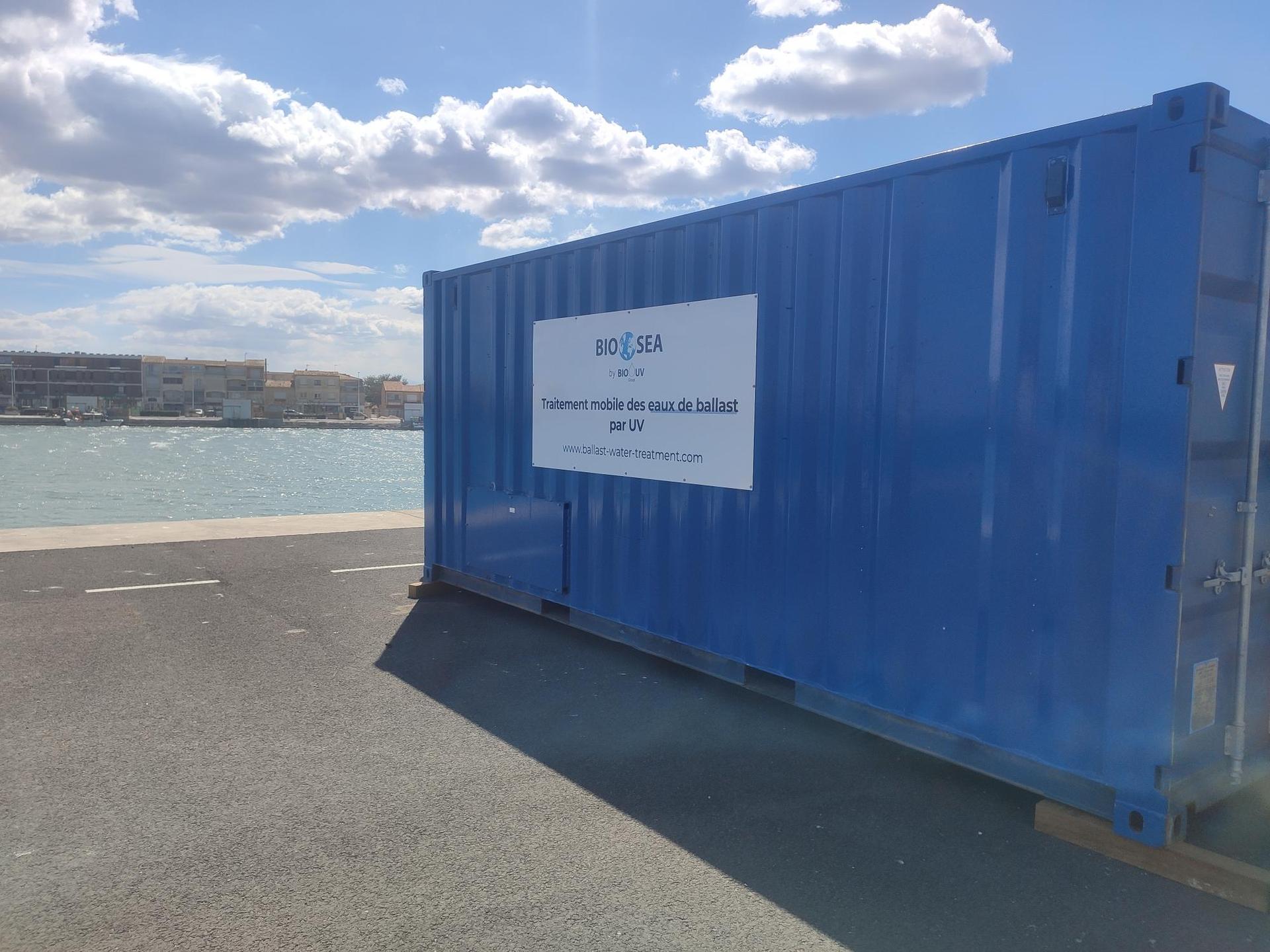 BIO-UV GROUP DEVELOPS CONTAINERISED BALLAST WATER TREATMENT FOR FLOATING OFFSHORE WIND MARKET image