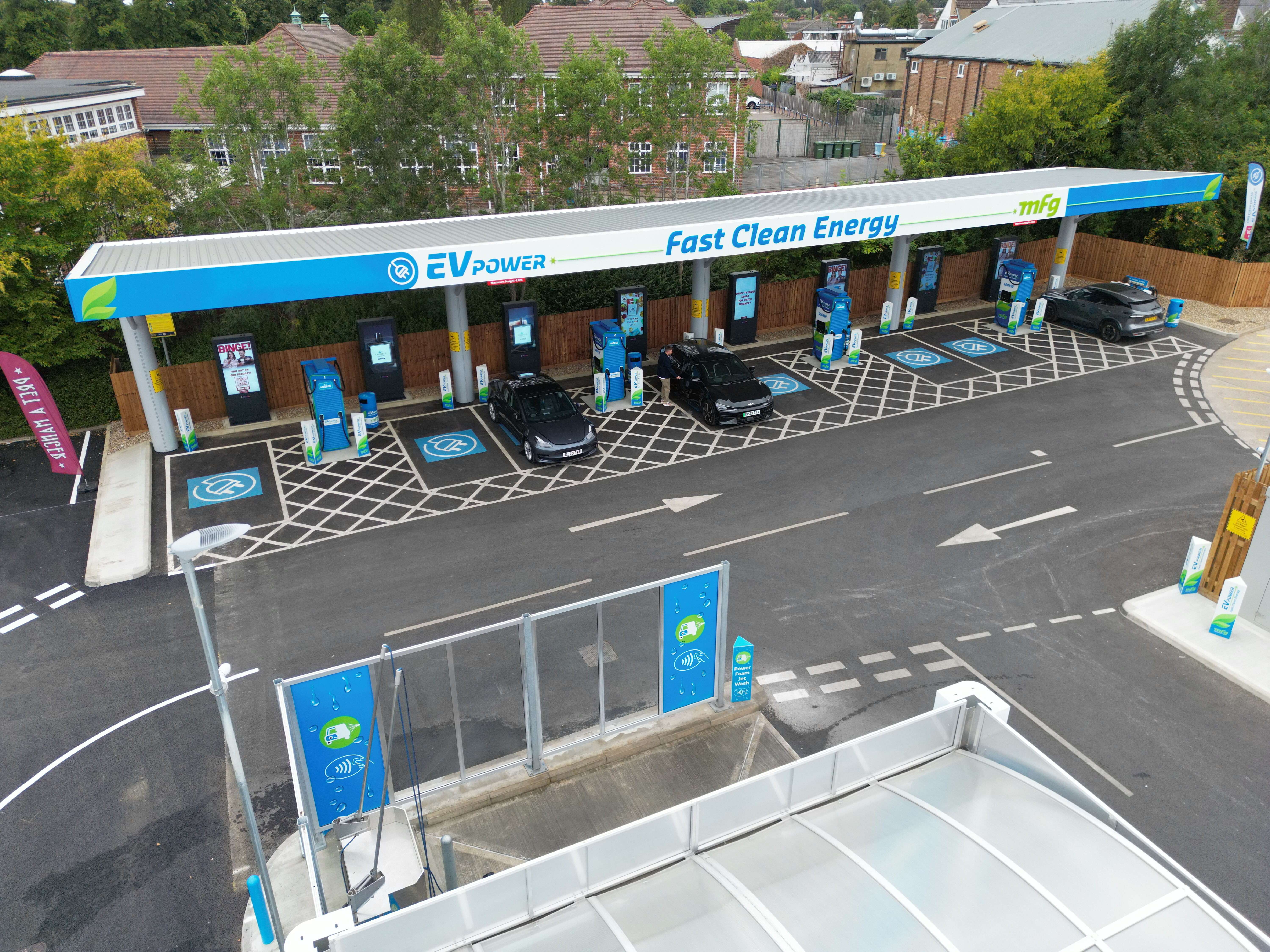 EV Power Selects AMPECO to Scale the UK's Largest Ultra-Rapid Charging Network image