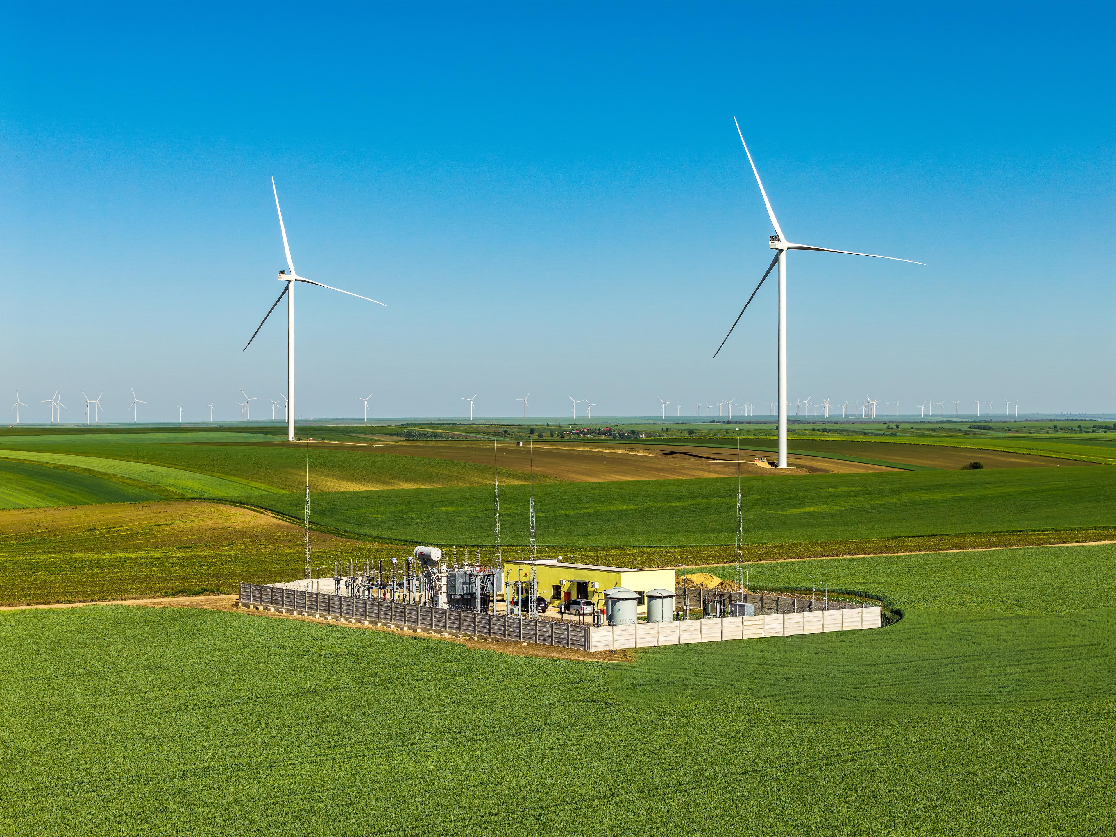 Natural Power completes OE role for Nala Renewables at Romania's Green Breeze Wind Farm image