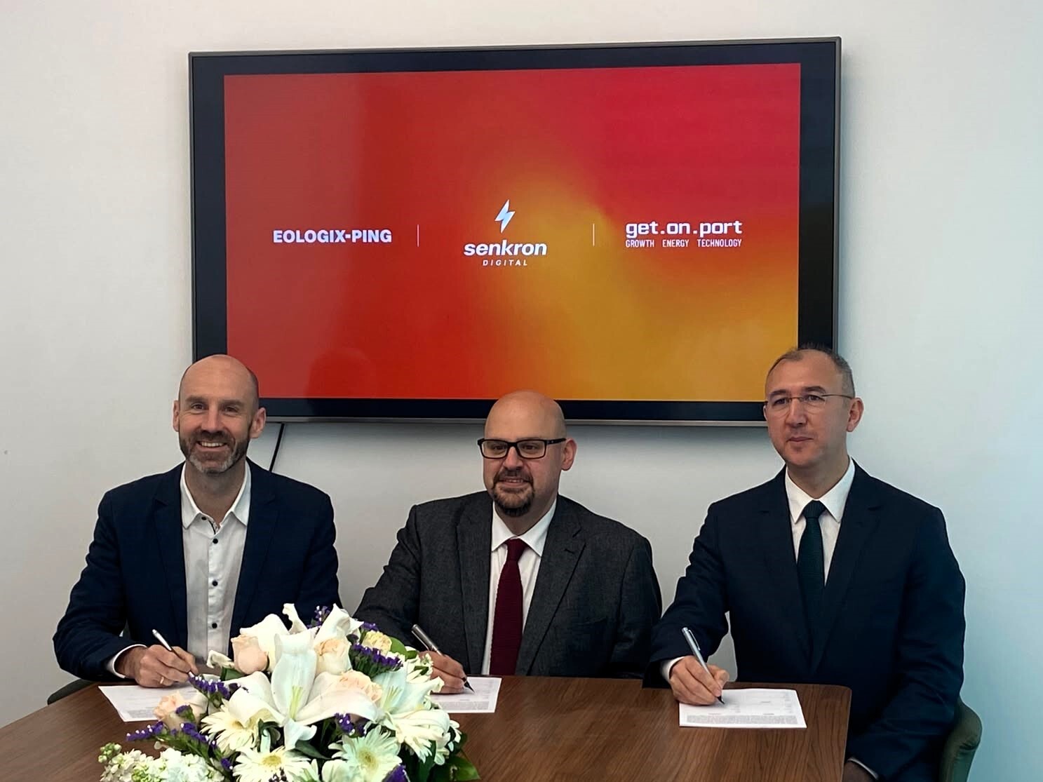 Senkron Digital, Getonport, and EOLOGIX-PING launch strategic partnership for advanced wind turbine blade monitoring image