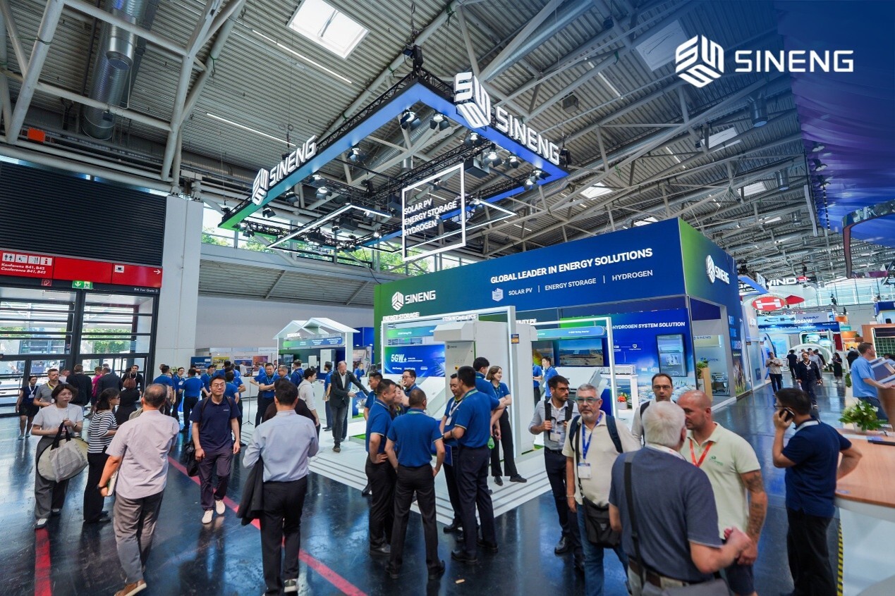 From Solar to Storage and Hydrogen: Sineng Electric Showcases Advanced Energy Solutions at Intersolar Europe 2026 image