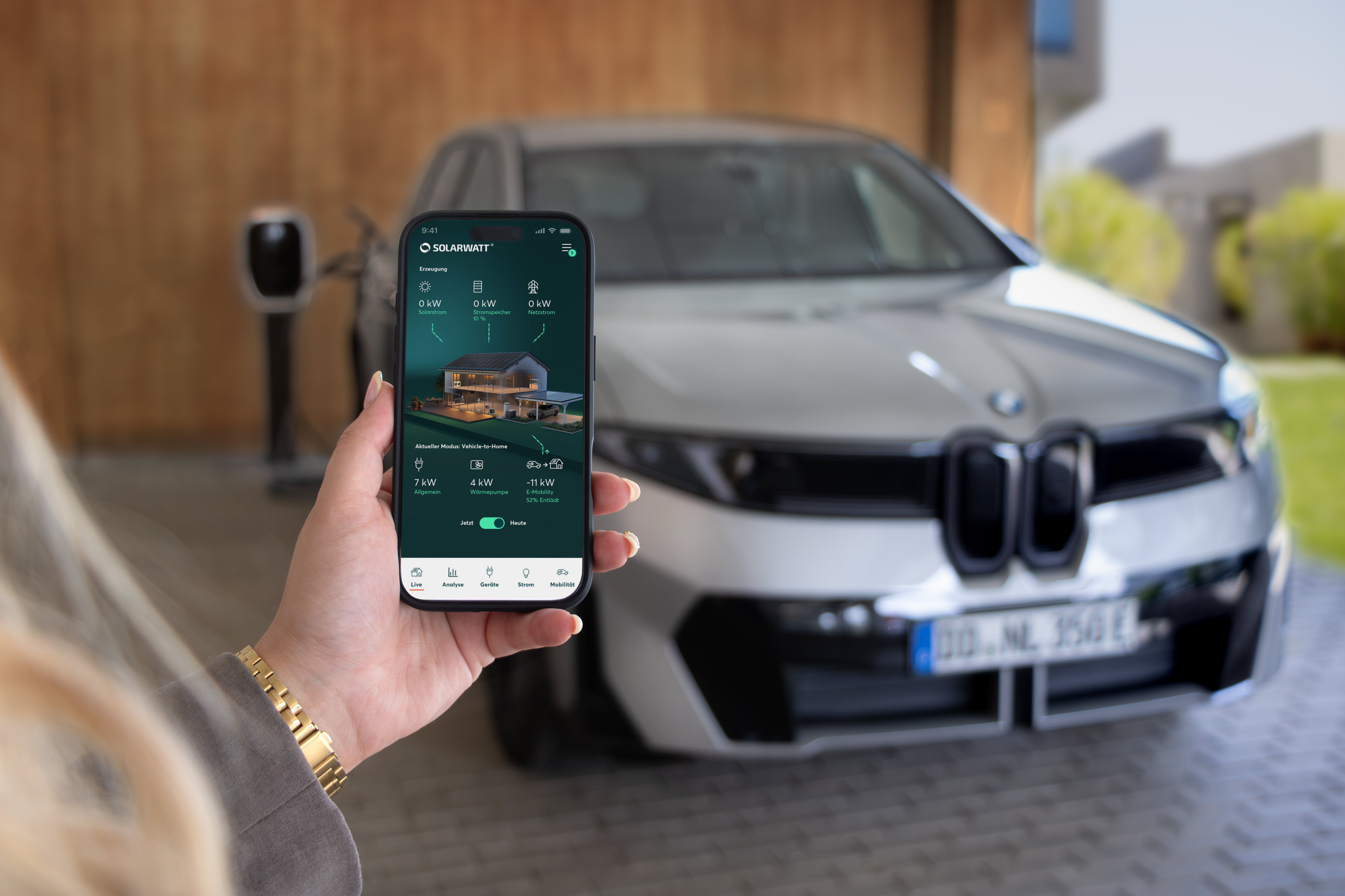 BMW and Solarwatt are expanding their partnership: Neue Klasse vehicles are becoming a central component of the home energy ecosystem image