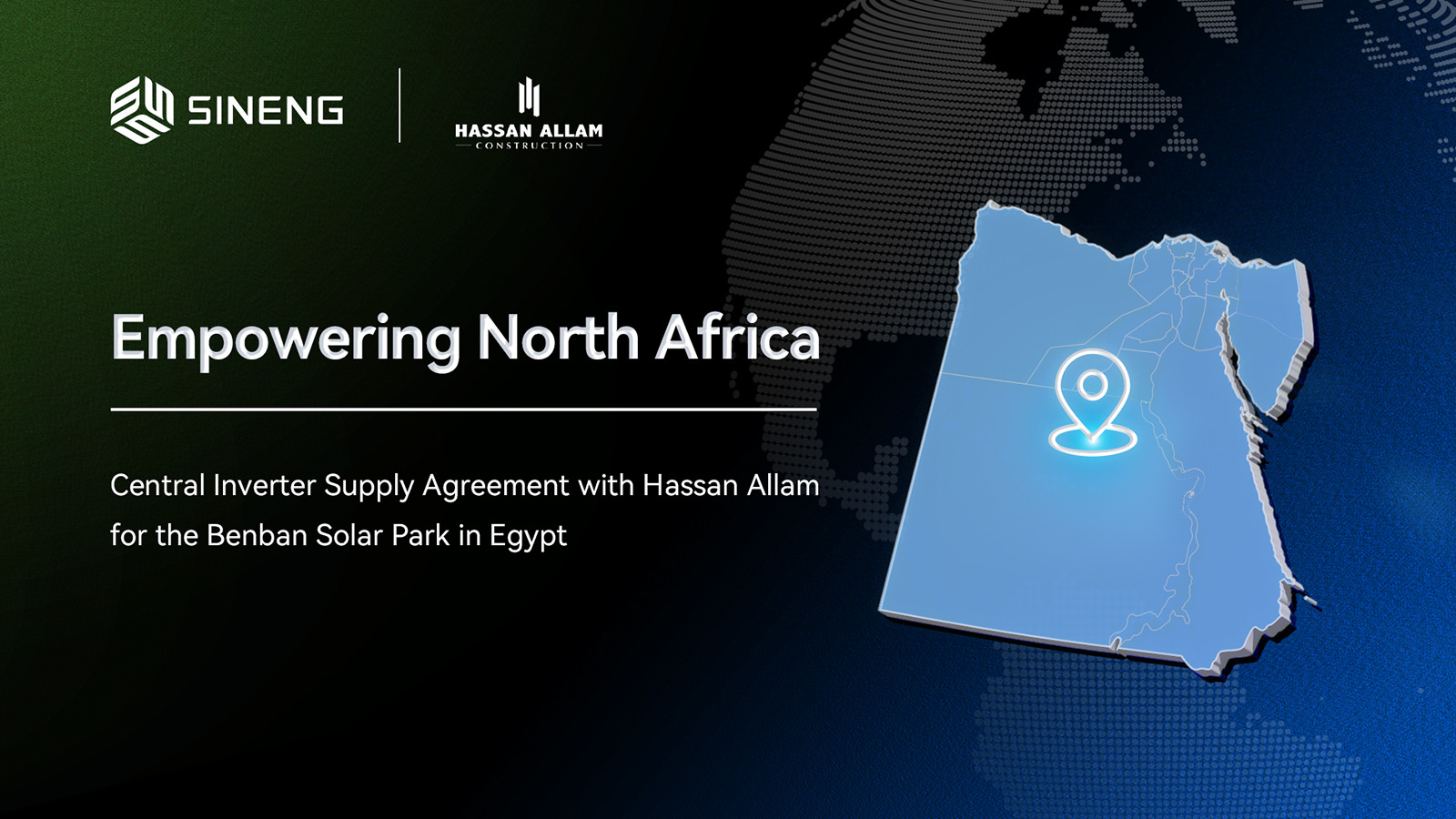 Sineng Electric to Supply Central Inverter Solutions to Egypt’s 1.65 GW Benban Solar Park, One of the World’s Largest Solar Power Plants image