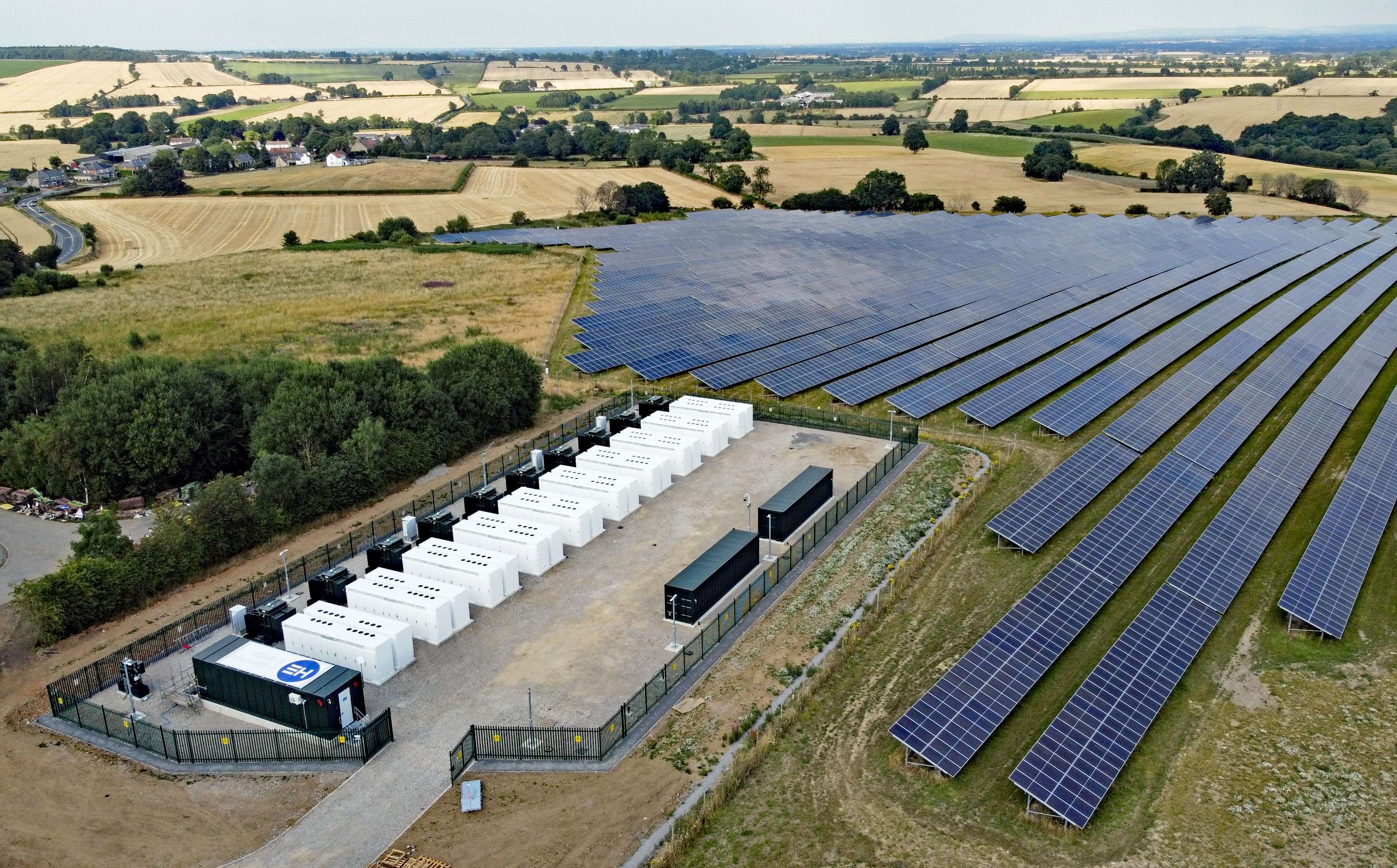 Harmony Energy energises Skeeby battery energy storage project in North Yorkshire image