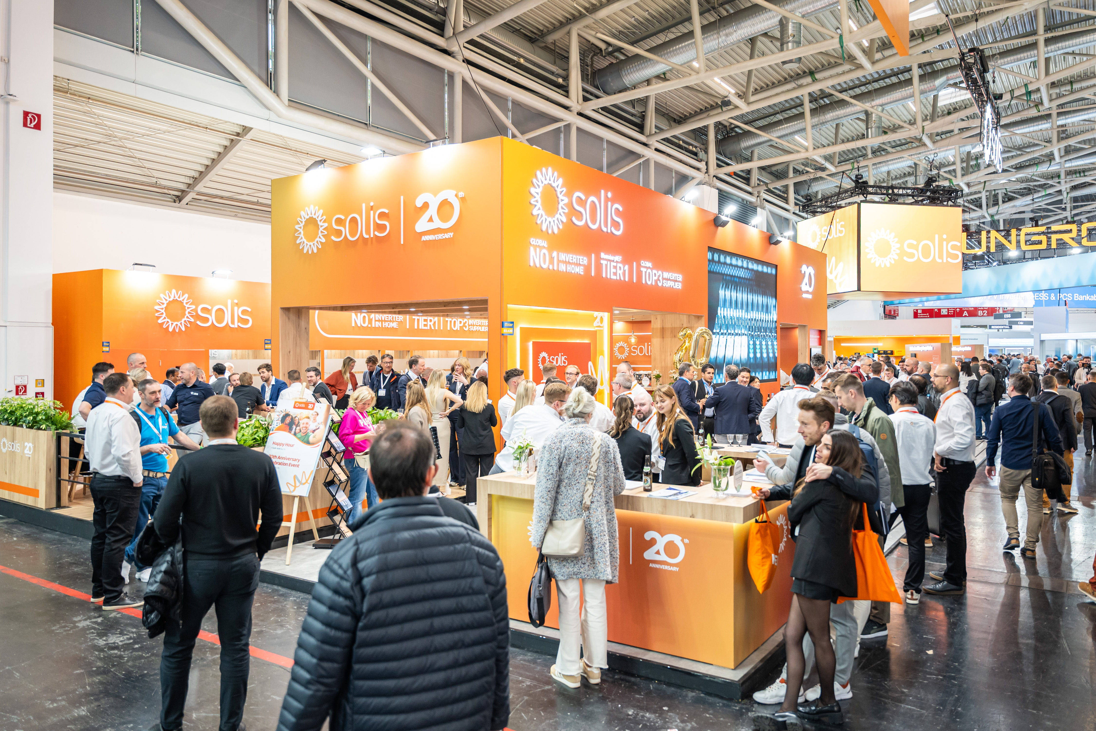 Celebrating 20 Years at Solar & Storage Live UK — Solis Unveils Next-Gen Hybrid Inverters and Exclusive Installer Deals image