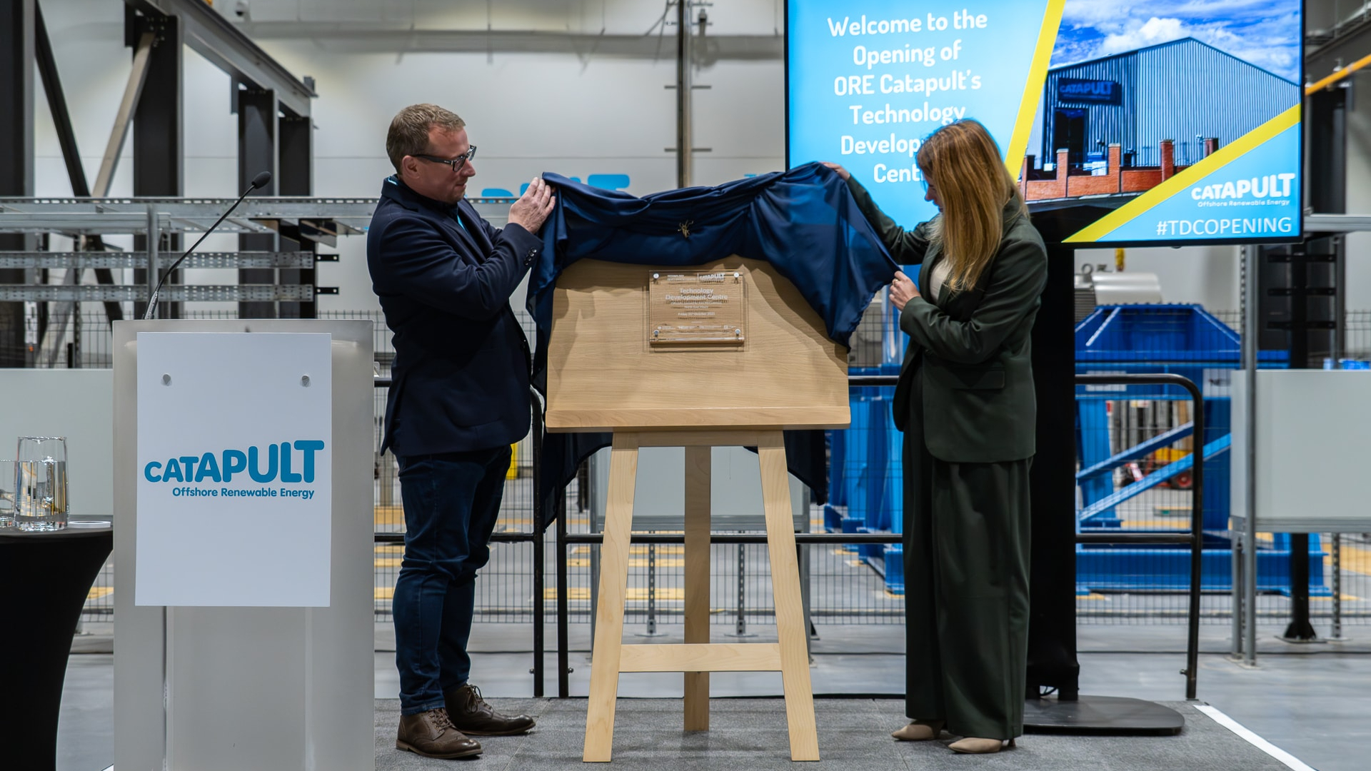 New multi million pound offshore wind Technology Development Centre opens for business image