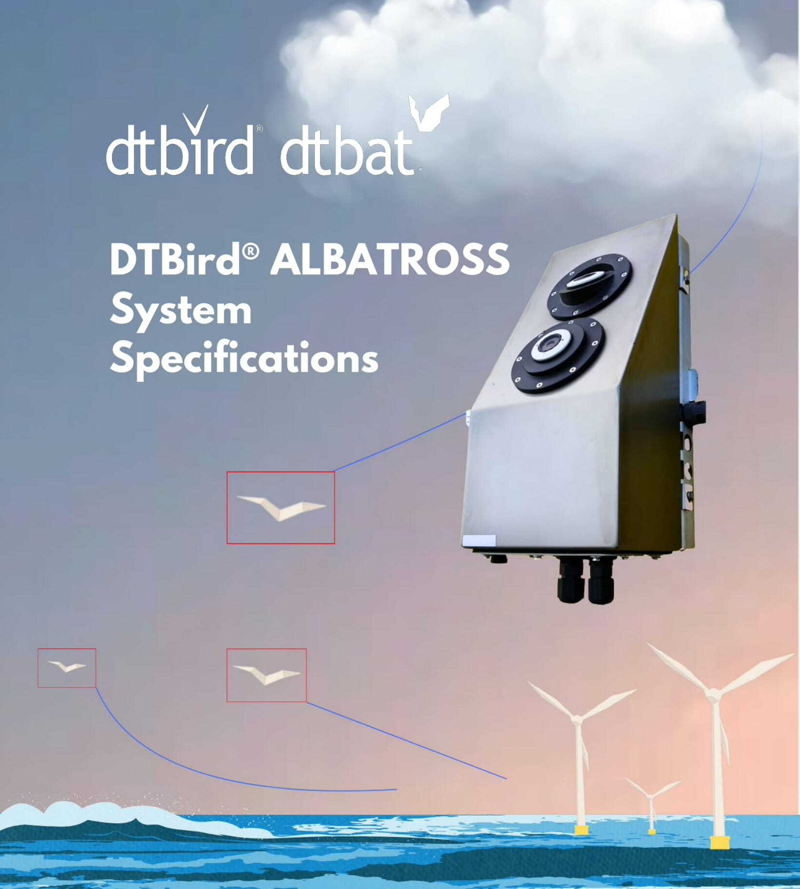 DTBird® Publishes Technical Specifications for the Offshore ALBATROSS System image