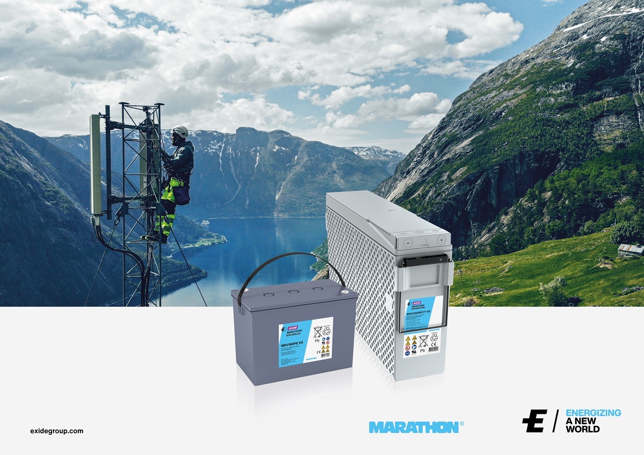 Exide Technologies expands Marathon portfolio with new TPPL battery range for critical backup power applications image