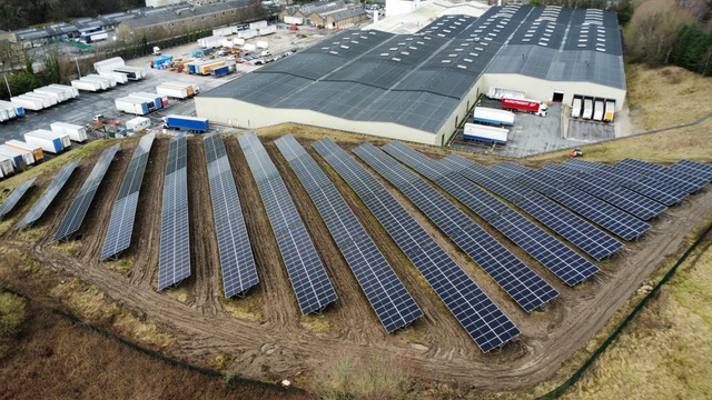 Centrica Overcomes Challenging Terrain to Deliver Sustainable Solar Solution for Derbyshire Manufacturer image