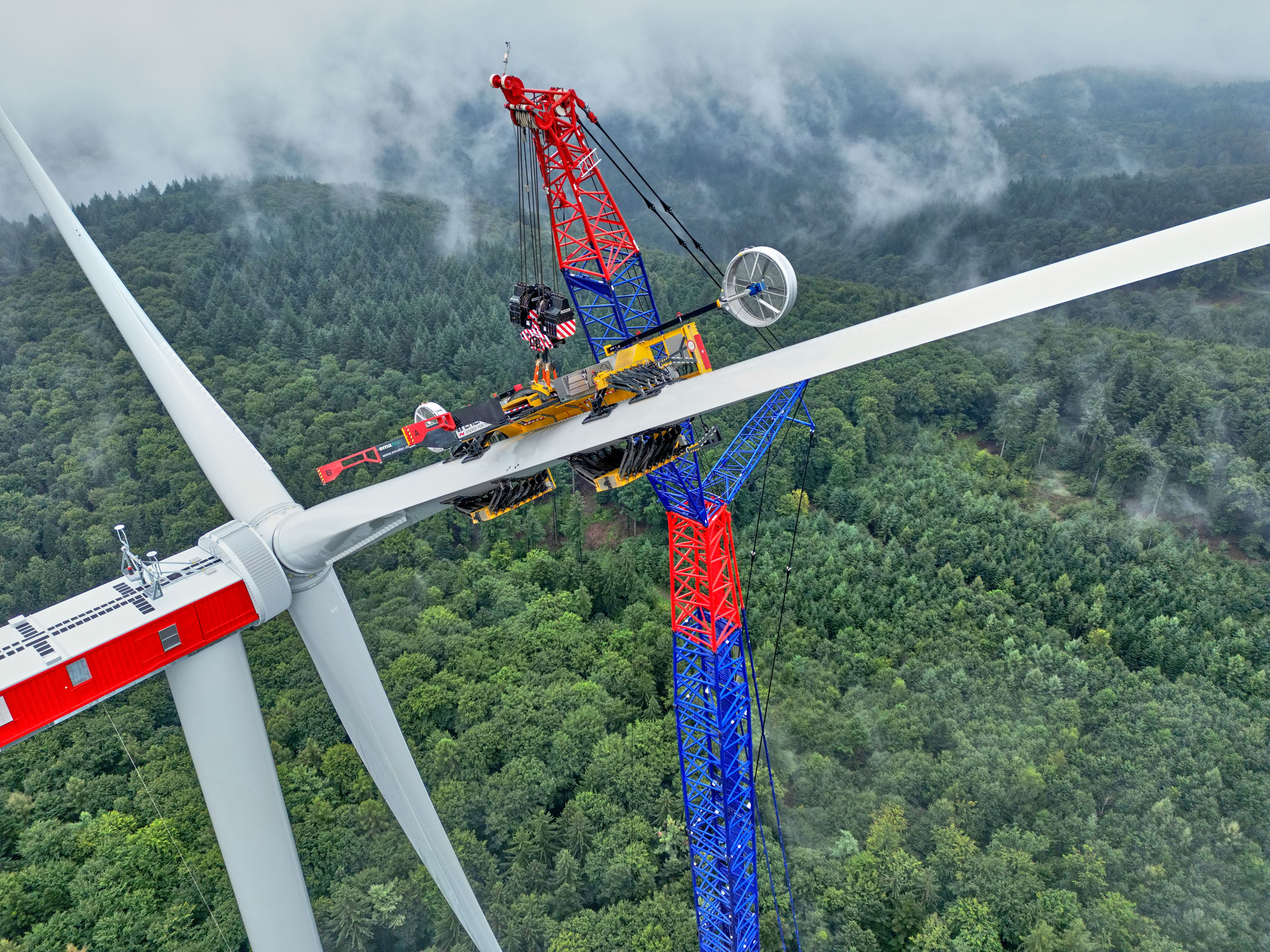 Wind energy in the Black Forest: ensuring process reliability image